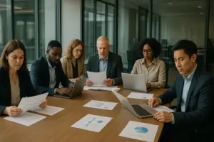 Leadership team meeting illustrating why high performance teams fail without the right dynamics